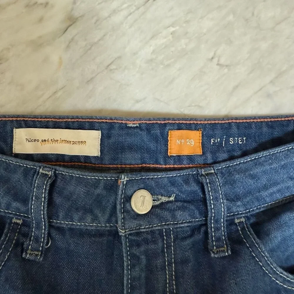 Anthropologie Pilcro and The Letterpress Stet Denim Jean Shorts size 29 - Picture 3 of 6